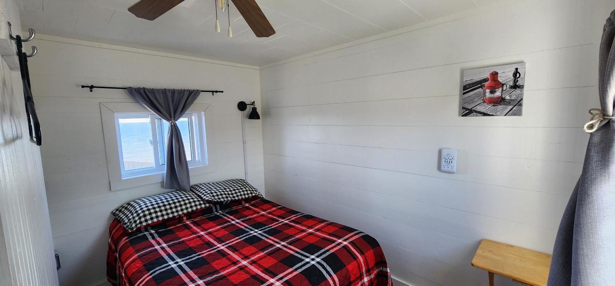 Les Cabines Sur Mer Cap-des-Rosiers Quarto foto